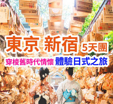 東京新宿5天團